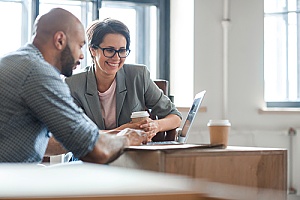 a CPA working with a government contractor to send a contract proposal