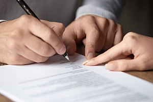 a CPA working with a government contractor during a government contract termination