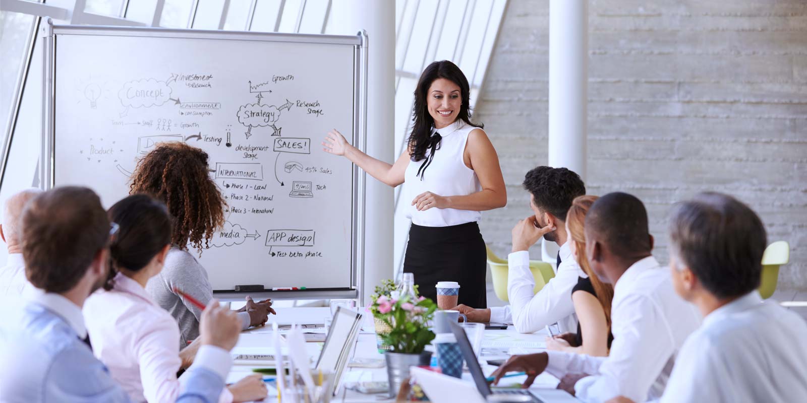 a team of CPAs holding a meeting