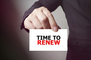 renew paper on the card