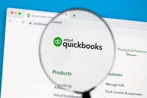 zoom lens on quickbooks logo