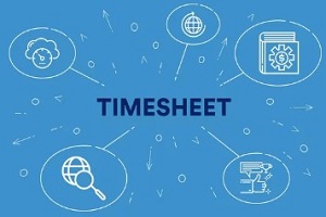 timesheet concept