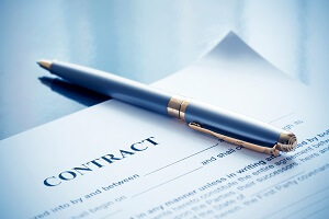 contract from with pen